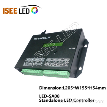 8 Outport LED Pixel SD Controller